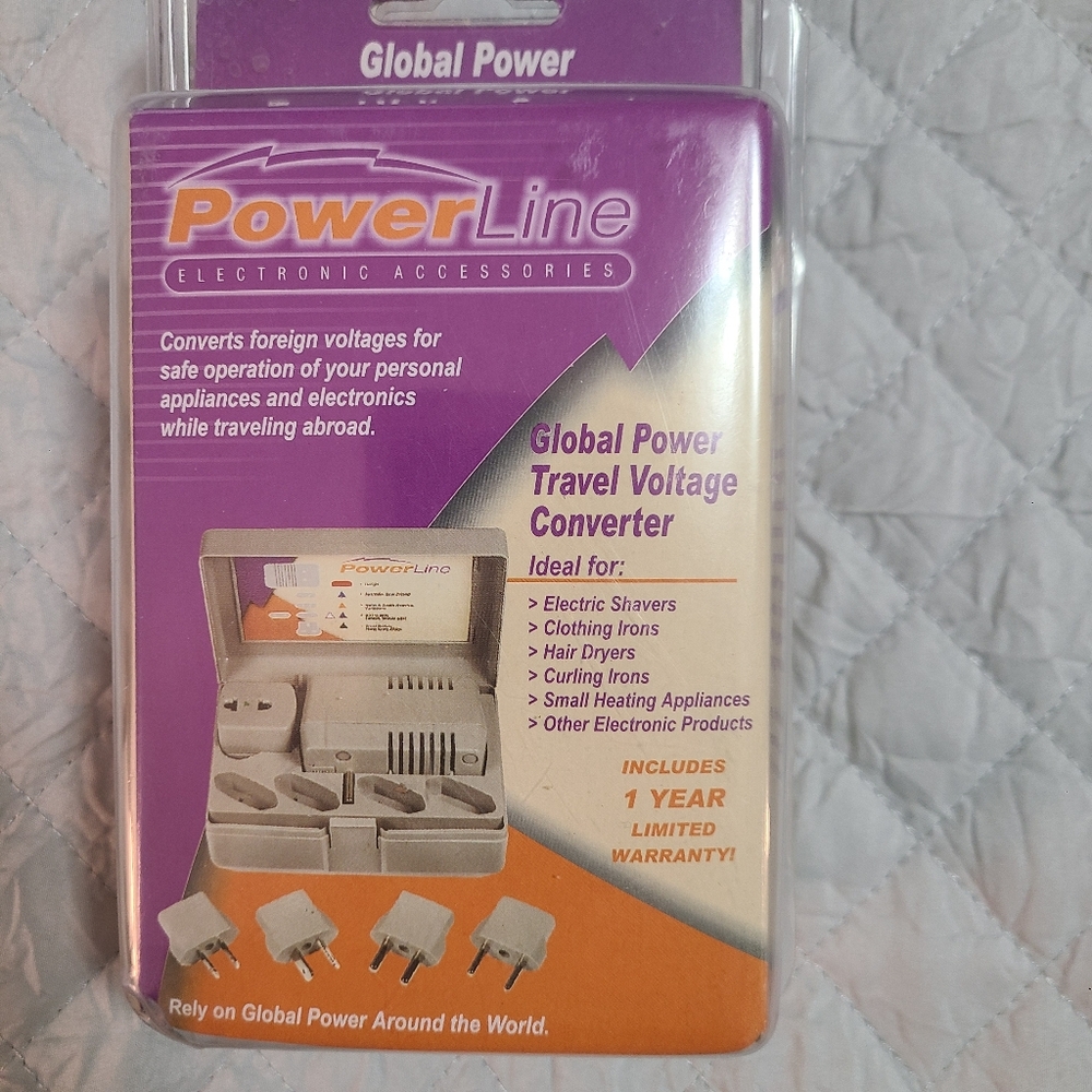 Global Power Travel Kit Voltage Converter Electric Adapter Traveling Abroad